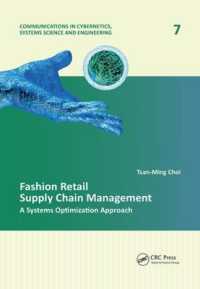 Fashion Retail Supply Chain Management : A Systems Optimization Approach (Communications in Cybernetics, Systems Science and Engineering)