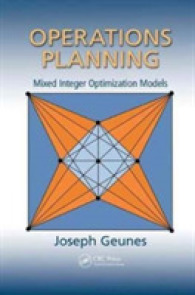 Operations Planning : Mixed Integer Optimization Models (Operations Research Series)