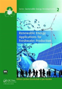 Renewable Energy Applications for Freshwater Production (Sustainable Energy Developments)