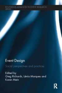Event Design : Social perspectives and practices (Routledge Advances in Event Research Series)