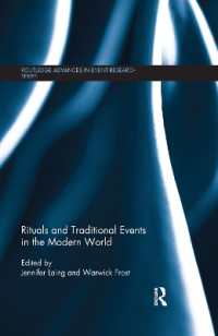 Rituals and Traditional Events in the Modern World (Routledge Advances in Event Research Series)