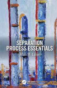 分離プロセスの基礎（テキスト）<br>Separation Process Essentials