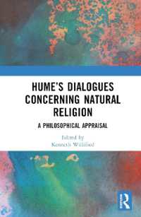ヒューム『自然宗教をめぐる対話』の哲学的評価<br>Hume's Dialogues Concerning Natural Religion : A Philosophical Appraisal