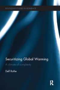 Securitizing Global Warming : A Climate of Complexity (Routledge Studies in Resilience)