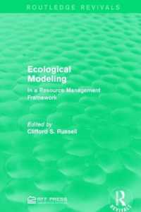 Ecological Modeling : In a Resource Management Framework (Routledge Revivals)