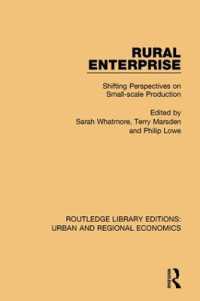 Rural Enterprise : Shifting Perspectives on Small-scale Production (Routledge Library Editions: Urban and Regional Economics)