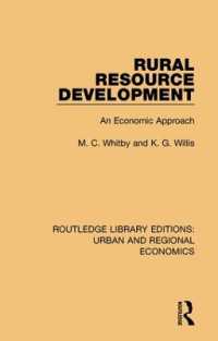 Rural Resource Development : An Economic Approach (Routledge Library Editions: Urban and Regional Economics)