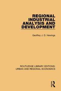 Regional Industrial Analysis and Development (Routledge Library Editions: Urban and Regional Economics)