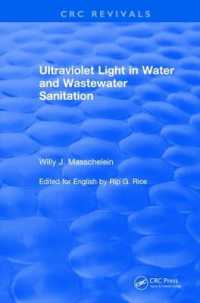 Ultraviolet Light in Water and Wastewater Sanitation (2002) (Crc Press Revivals)