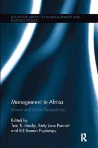 Management in Africa : Macro and Micro Perspectives (Routledge Advances in Management and Business Studies)