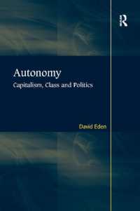 Autonomy : Capitalism, Class and Politics