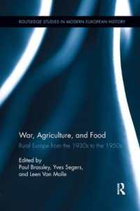 War, Agriculture, and Food : Rural Europe from the 1930s to the 1950s (Routledge Studies in Modern European History)