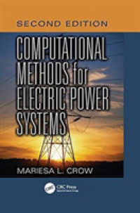 Computational Methods for Electric Power Systems (Electric Power Engineering) （2 New）