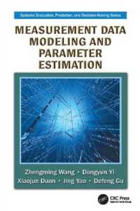 Measurement Data Modeling and Parameter Estimation (Systems Evaluation, Prediction, and Decision-making)