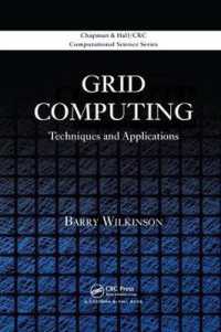 Grid Computing : Techniques and Applications (Chapman & Hall/crc Computational Science)