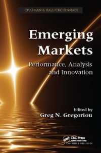 Emerging Markets : Performance, Analysis and Innovation (Chapman & Hall/crc Finance Series)