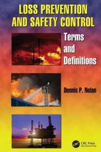 Loss Prevention and Safety Control : Terms and Definitions (Occupational Safety & Health Guide Series)