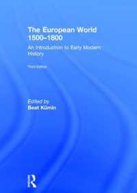 The European World 1500-1800 : An Introduction to Early Modern History