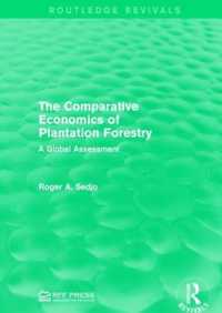 The Comparative Economics of Plantation Forestry : A Global Assessment (Routledge Revivals)