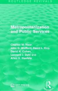 Metropolitanization and Public Services (Routledge Revivals)