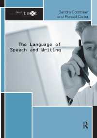 The Language of Speech and Writing (Intertext)