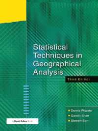 Statistical Techniques in Geographical Analysis （3RD）