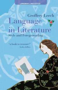 Language in Literature : Style and Foregrounding (Textual Explorations)