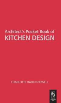Architect's Pocket Book of Kitchen Design (Routledge Pocket Books)