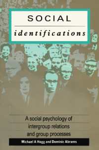 Social Identifications : A Social Psychology of Intergroup Relations and Group Processes