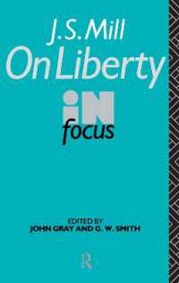 J.S. Mill's on Liberty in Focus (Philosophers in Focus)