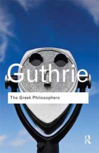 The Greek Philosophers : from Thales to Aristotle (Routledge Classics)