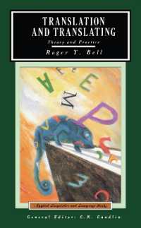 Translation and Translating : Theory and Practice (Applied Linguistics and Language Study)