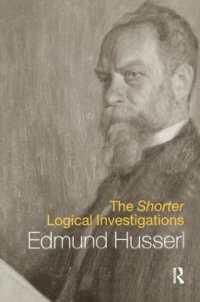 The Shorter Logical Investigations (International Library of Philosophy)