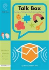Talk Box : Speaking and Listening Activities for Learning at Key Stage 1