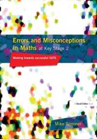 Errors and Misconceptions in Maths at Key Stage 2 : Working Towards Success in SATS