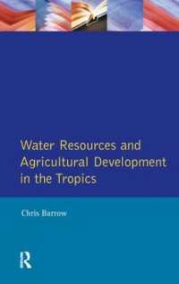 Water Resources and Agricultural Development in the Tropics (Longman Development Studies)