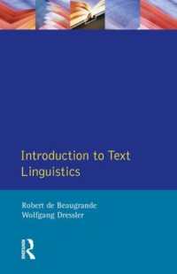 Introduction to Text Linguistics (Longman Linguistics Library)