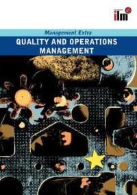 Quality and Operations Management : Revised Edition (Management Extra)