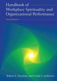 Handbook of Workplace Spirituality and Organizational Performance （3RD）