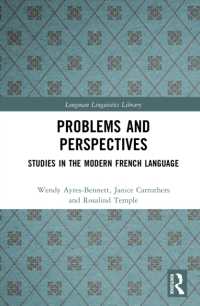 Problems and Perspectives : Studies in the Modern French Language (Longman Linguistics Library)