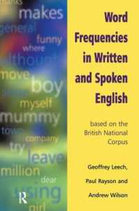 Word Frequencies in Written and Spoken English : based on the British National Corpus