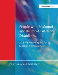 People with Profound & Multiple Learning Disabilities : A Collaborative Approach to Meeting