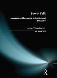 Power Talk : Language and Interaction in Institutional Discourse (Real Language Series)