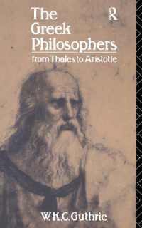 The Greek Philosophers : From Thales to Aristotle
