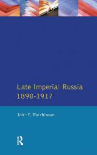 Late Imperial Russia, 1890-1917 (Seminar Studies)