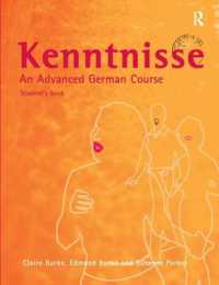 Kenntnisse : An Advanced German Course