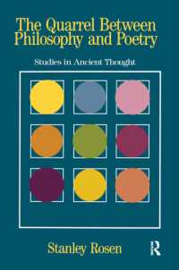 The Quarrel between Philosophy and Poetry : Studies in Ancient Thought