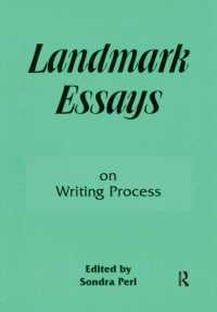 Landmark Essays on Writing Process : Volume 7 (Landmark Essays Series)