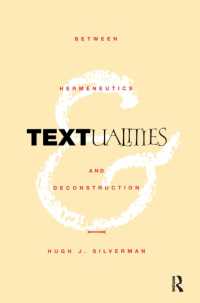 Textualities : Between Hermeneutics and Deconstruction