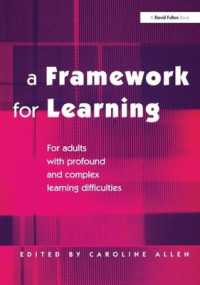 A Framework for Learning : For Adults with Profound and Complex Learning Difficulties